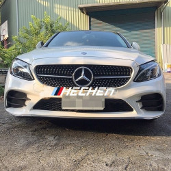 空力套件BENZ W205 AMG前保桿總成