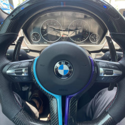 BMW-方向盤Y蓋飾板（原廠件置換）