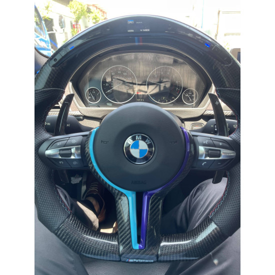 BMW-方向盤Y蓋飾板（原廠件置換）