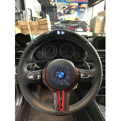 BMW-F世代M版方向盤簍空蓋板