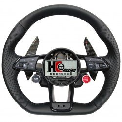 AUDI-NAPPA、透氣皮、卡夢撥片、啟動鈕