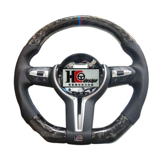 BMW F30 M3款 競技型 左右透氣皮 變形蟲方向盤 鍛造碳纖維 三色定位圈 BMW F30 M3款 競技型 左右透氣皮 變形蟲方向盤 鍛造碳纖維 三色定位圈