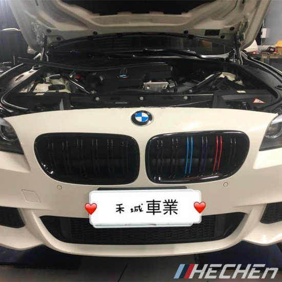水箱罩 三色鼻頭 雙槓三色鼻頭 316 318 320 330 335 M3【BMW F30 】