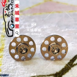 鍍鈦 鍍金 燒鈦 大牌 汽車機車螺絲-一組2顆