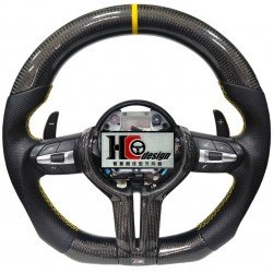 F10-卡夢平把、黃色定位圈、透氣皮