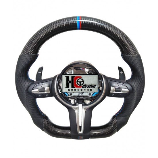 BMW F30 M3款 競技型 左右透氣皮 變形蟲方向盤 三色定位圈 BMW F30 M3款 競技型 左右透氣皮 變形蟲方向盤 三色定位圈