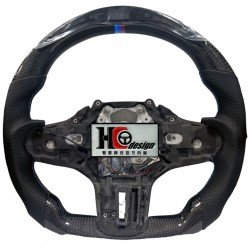 BMW G20 智慧競技型 LED 左右透氣皮 變形蟲方向盤 三色定位圈 (裸盤)