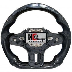 BMW G20 智慧競技型 LED 左右透氣皮 變形蟲方向盤 (裸盤)