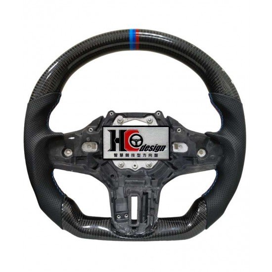 BMW G20 競技型 左右透氣皮 變形蟲方向盤 三色定位圈 (裸盤) BMW G20 競技型 左右透氣皮 變形蟲方向盤 三色定位圈 (裸盤)
